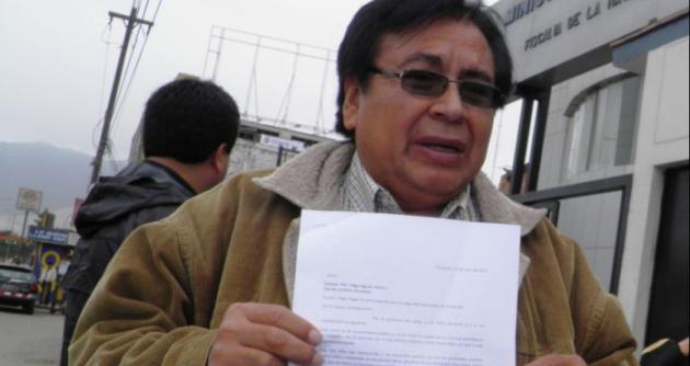 Nolasco convocó a la población a salir a las calles el próximo 17 de agosto para protestar contra la corrupción.