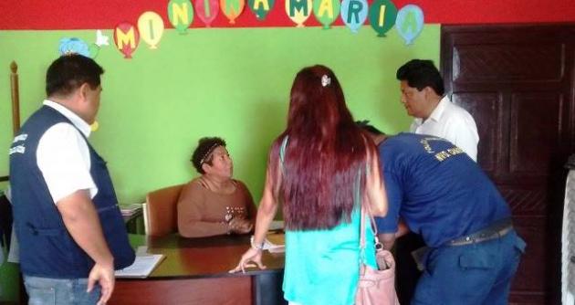 Comuna sureña y Fiscalía realizaron operativos a planteles.