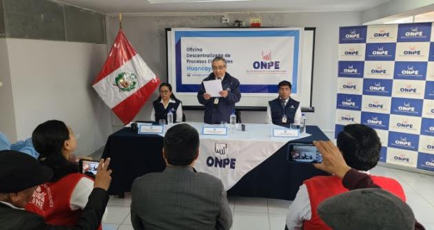 Foto: cortesía ONPE