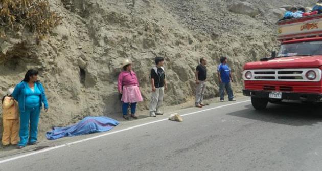 Dos muertos en carretera a Pallasca. Foto: La República