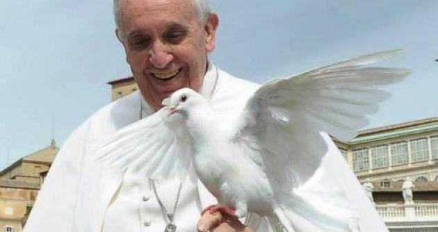 El Papa se presenta como una persona normal y que no actúa frente a las cámaras.