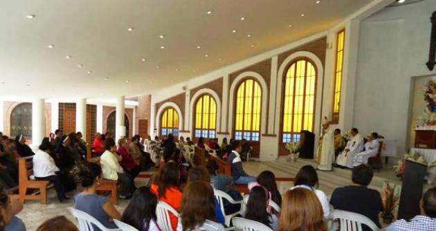 Parroquia Virgen Fiel Hija de Dios Padre, ubicada en La Caleta.