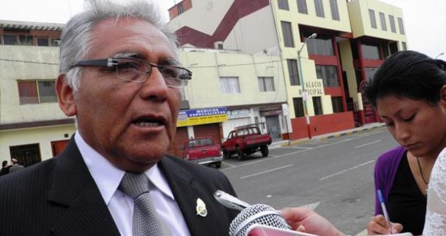 Carlos Palacios Macharé, Presidente del Centro Federado de Periodistas de Chimbote.