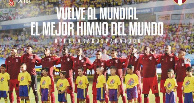 Foto Twitter Selección Peruana
