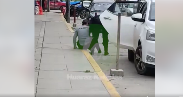 (Foto captura video - Huaraz Noticias)