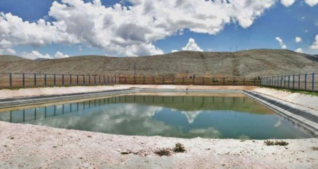 Reservorio en Viques en Huancayo.