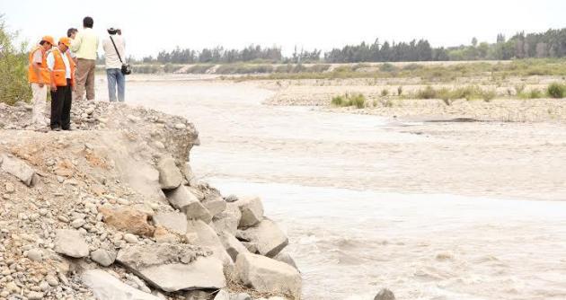 Río Santa amenaza con crecida de su caudal.