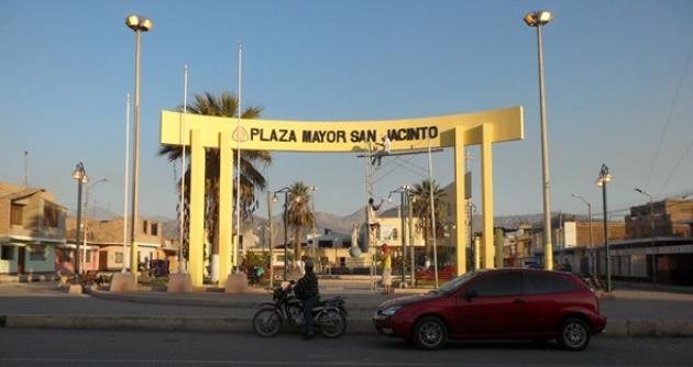 Poblado de San Jacinto.