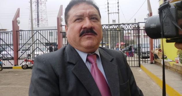 Segundo Horna, jefe del ODEI Chimbote.