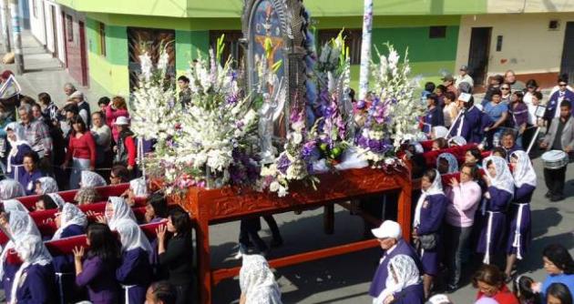 Programa de fiesta del Señor de los Milagros culmina este jueves.