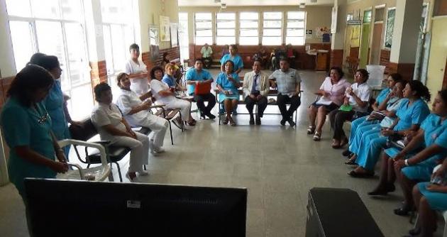 Personal de Salud realiza las coordinaciones para iniciar campaña de vacunación.