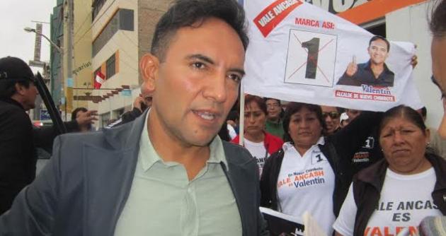 El candidato Valentín Fernández rechazó las acusaciones del fiscal Lorenzo Javier Melgarejo.