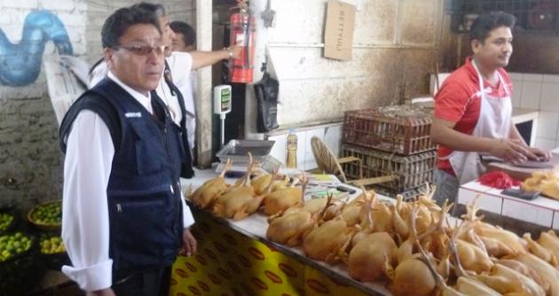 Inspección municipal a mercados.