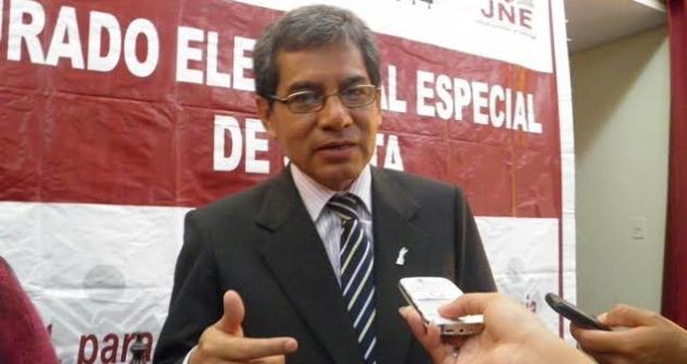 Willians Vizcarra, presidente del Jurado Especial del Santa.