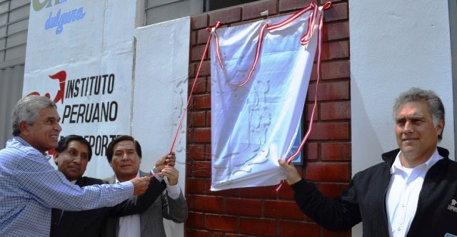 Francisco Boza Dibós inauguró el VII Centro de Alto Rendimiento Deportivo en Caraz.