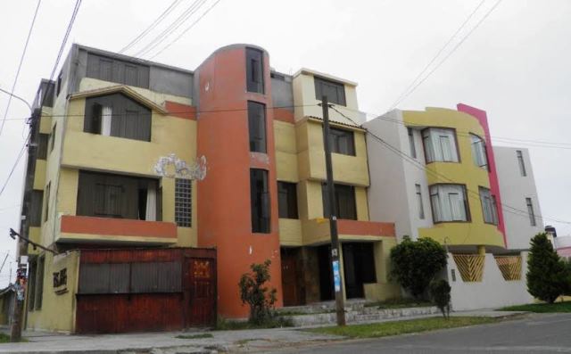 Edificio donde funcionó la "Centralita" en Chimbote.
