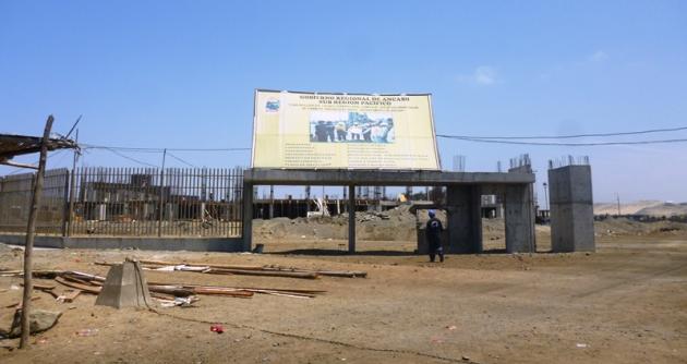¡Indignante! Obra inconclusa de coliseo cerrado fue cancelada en su totalidad.