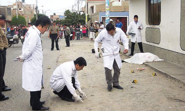 Foto: Archivo. Sicarios asesinaron a joven fiscal Luis Sánchez a metros de su casa.