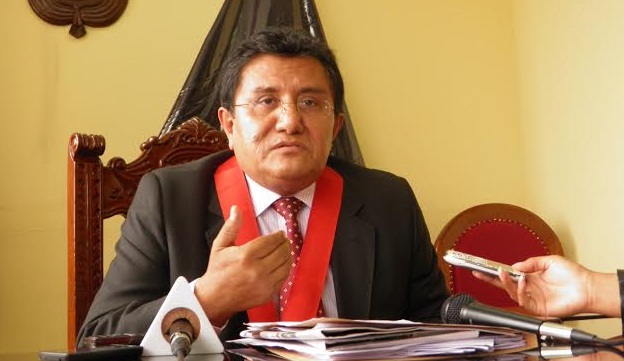 Samuel Sánchez Melgarejo, presidente de la Corte Superior de Justicia del Santa.