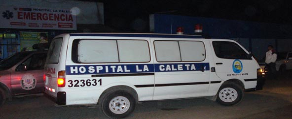 emergencia la caleta ambulancia