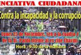 Convocan a plantón contra gestión del Presidente Regional de Áncash.