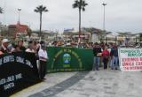 Los agricultores del Santa marcharon hoy exigiendo que no se ejecute el proyecto Chinecas con el perfil de SISA.