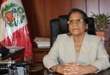 Dra. América Odar Rosario, rectora de la UNS.