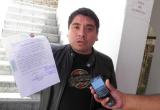 Carlos Bazán denunció que el alcalde de Samanco,Rafael Huamanchumo, pretendía vender terrenos de Besique para cancelar deuda.