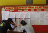 El JEE del Santa inició oficialmente la publicación de las listas de candidatos.