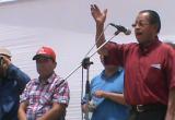 La sociedad civil de Áncash se movilizó en Huaraz y exigió la inmediata destitución del fiscal de la Nación.