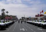 Ministro del Interior, Daniel Urresti, en Chimbote, entregó 46 patrulleros.