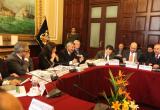 Presidente del JNE pide se disponga financiamiento público a partidos políticos.