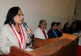 Dra. América Odar Rosario, rectora de la Universidad Nacional del Santa.