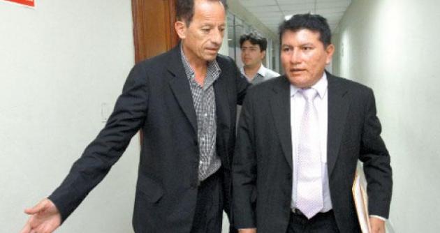 Procurador César Jiménez en la sede de Huaraz. (Foto cortesía)