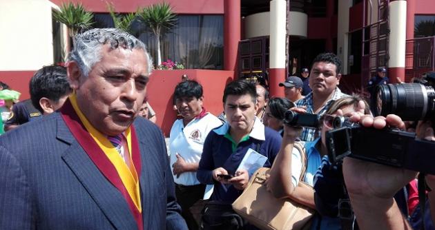 Alcalde encargado de la provincia del Santa, Julio Cortez. (Foto Peruenlinea.org)