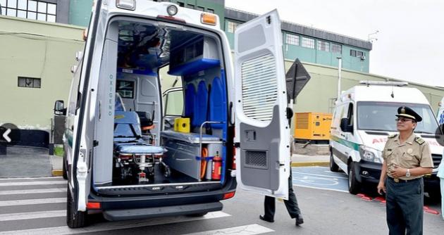 La Sanidad de Chimbote será equipada con una ambulancia nueva, aseguró el ministro del Interior. (Foto Internet)
