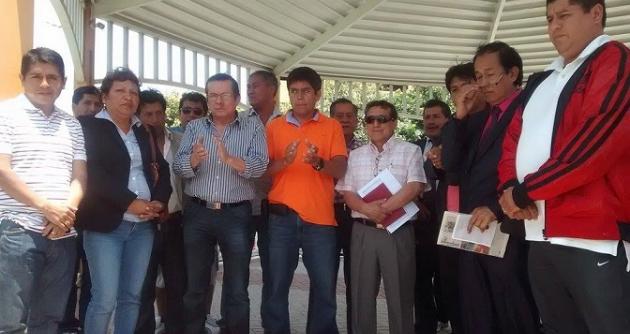 Seis candidatos a la alcaldía de Nuevo Chimbote se unieron para reclamar un supuesto fraude.