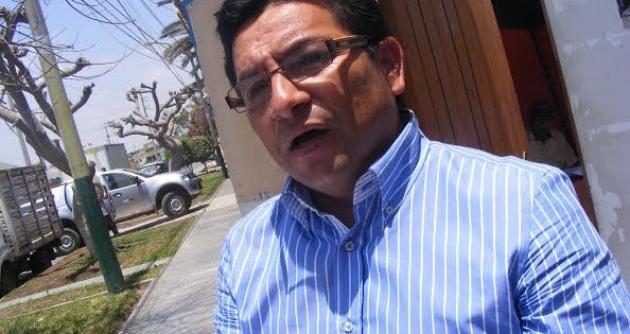 Carlos Fernandez, personero de Vale Ancash, denunció ante la Fiscalía Anticorrupción al alcalde Francisco Gasco.
