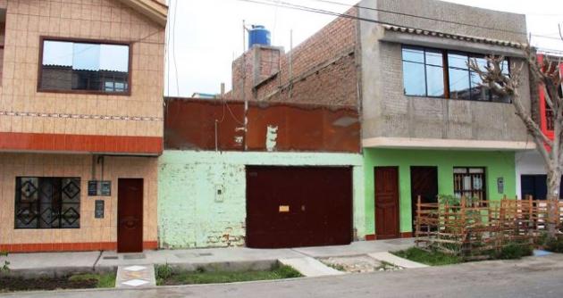Inmueble donde se produjo la agresión.