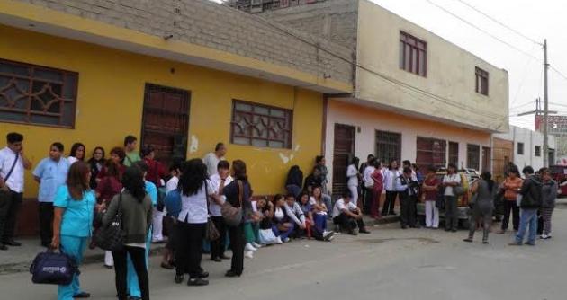 Pacientes y personal de Salud de la posta de Magdalena Nueva fueron desalojados esta mañana.