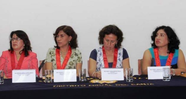 La presidenta de la Junta de Fiscales Superiores del Santa les dio la bienvenida en concurrida ceremonia.