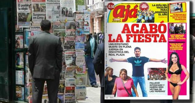 El diario Ajá se fue luego de 19 años de circulación. Foto: La República