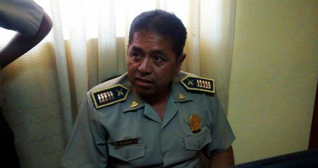 El comandante Robert Villanueva Murga dio detalles del proceso.