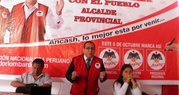 El candidato Esteban Cacha podría ser sancionado por el JEE del Santa.