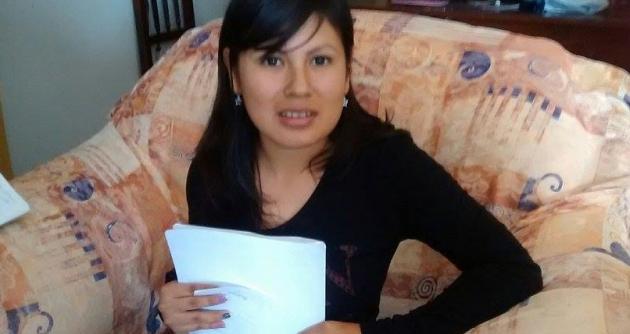 Fiorela Nolasco se mostró muy decepcionada por los resultados de las elecciones en Áncash.