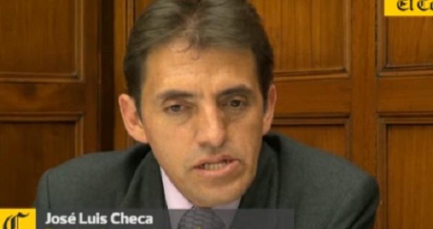 Fiscal ancashino, José Luis Checa.