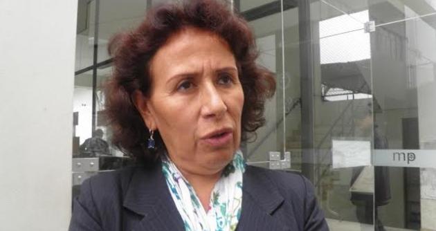 Nancy Moreno dio su total respaldo al fiscal Anticorrupción Laureano Añanca.