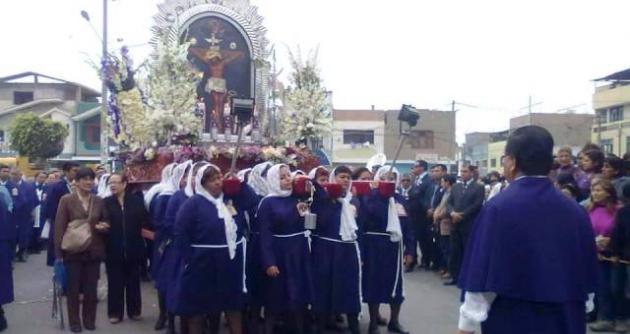 Foto: Hermandad del Señor de los Milagros de Chimbote