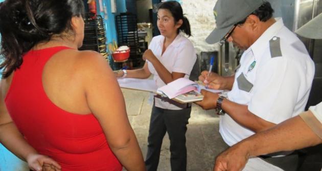 Comuna santeña realizó operativo inopinado para velar por salud de población.