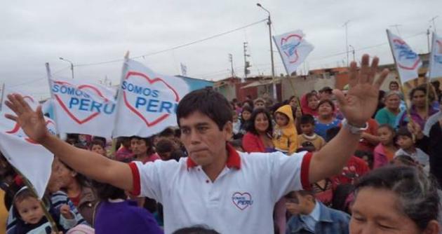 Candidarto por Somos Perú a la alcaldía de Nuevo Chimbote, Iván Chávez Hernández.